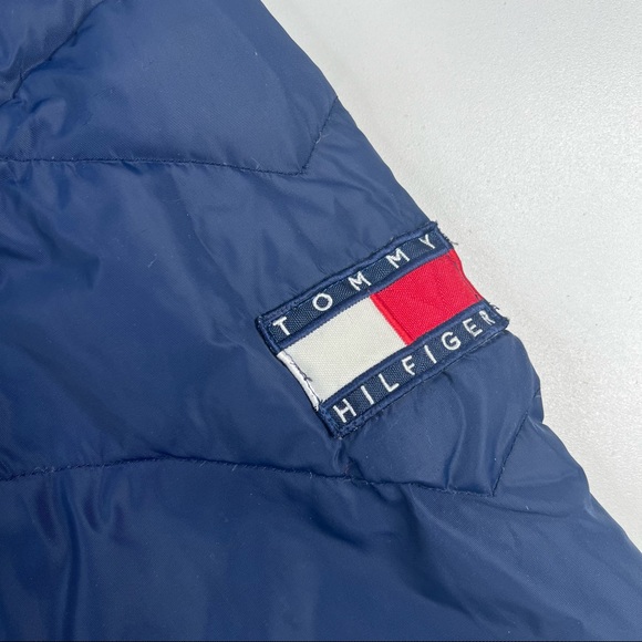 Vintage 90's Tommy Hilfiger Down Puffer Jacket - Picture 4 of 8